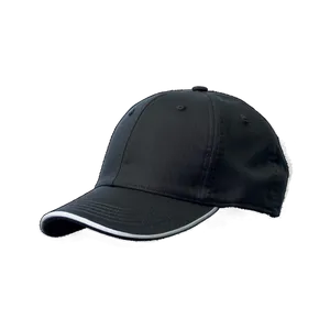 Black Cap With Cool Design PNG 96 PNG
