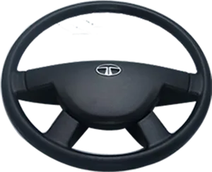Black Car Steering Wheel