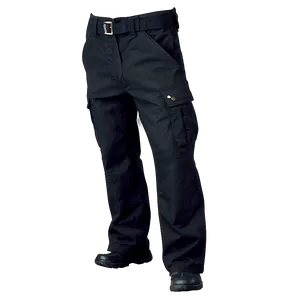 Black Cargo Pants Png 06132024 PNG image