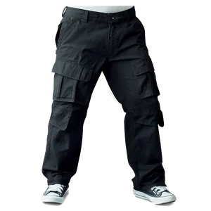 Black Cargo Pants Png Hrr PNG image