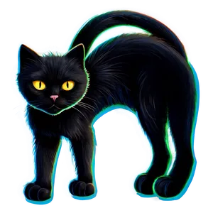 Black Cat Clipart Png 06122024 PNG image