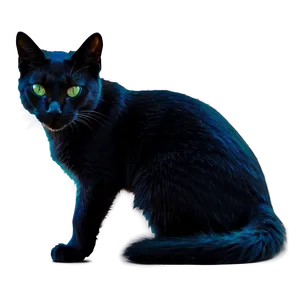Black Cat Silhouette PNG 43 PNG