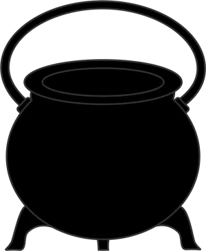 Black Cauldron Clipart PNG image