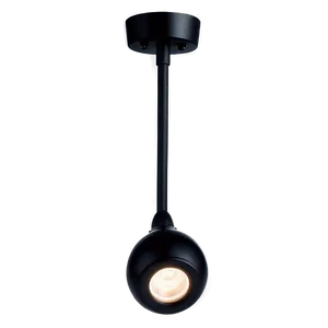 Black Ceiling Light PNG 06212024