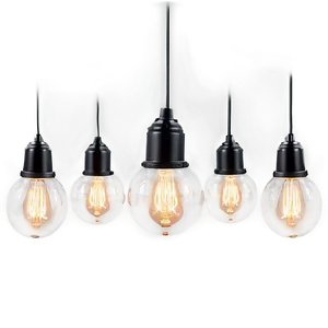 Black Ceiling Light PNG 06212024