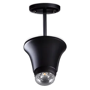 Black Ceiling Light PNG 06212024