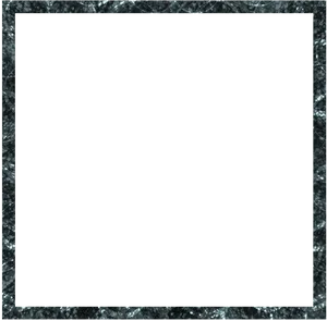 Black Centerwith Textured White Border PNG image