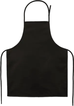 Black Chef Apron Image