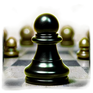 Black Chess Pawn Png 06132024 PNG image