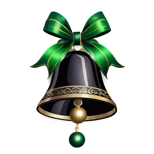 Black Christmas Bells Png 84 PNG image