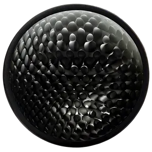 Black Circle Matte Finish PNG 05252024 PNG