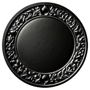 Black Circle Seal Png Bvd PNG image