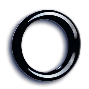 Black Circle With Transparent Background Png 05252024 PNG image