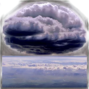 Black Clouds Horizon Png 06252024 PNG image