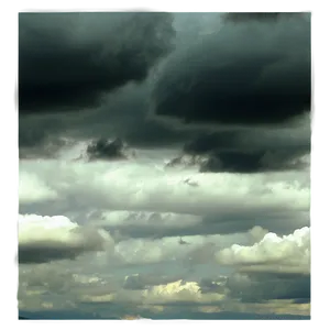 Black Clouds Over Mountains PNG 06252024 PNG