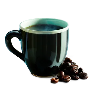 Black Coffee Enjoyment Png 67 PNG image