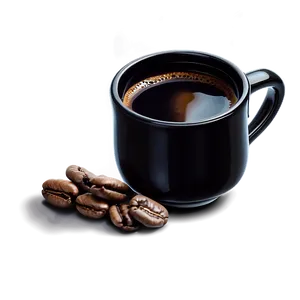 Black Coffee Photography Png 06292024 PNG image