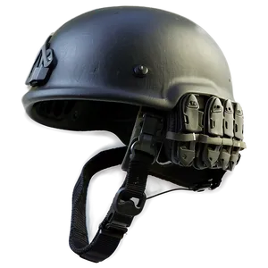 Black Combat Helmet Png 06262024 PNG image