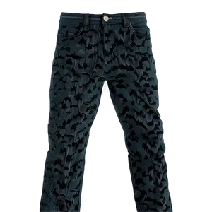 Black Corduroy Pants PNG 06212024 PNG