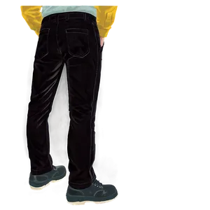 Black Corduroy Pants PNG 68 PNG