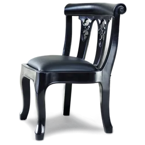 Black Corner Chair PNG 39