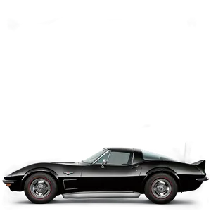 Black Corvette PNG 06252024