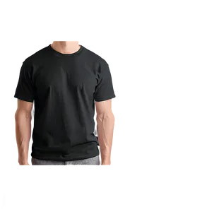 Black Cotton T Shirt Png 83 PNG image