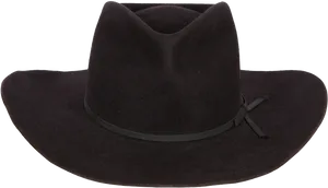 Black Cowboy Hat Product Photo PNG image