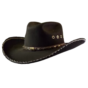 Black Cowboy Hat Transparent Background PNG 05262024 PNG
