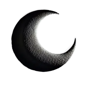 Black Crescent Moon Png 72 PNG image