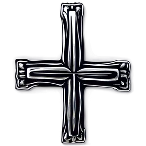 Black Cross Clipart Png 40 PNG image