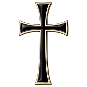 Black Cross Emblem Png Jho80 PNG image