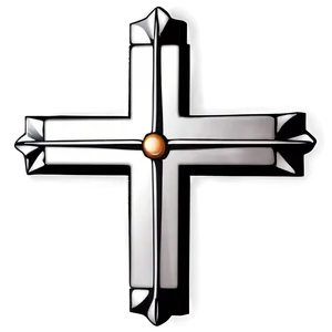 Black Cross Emblem Png Pap PNG image