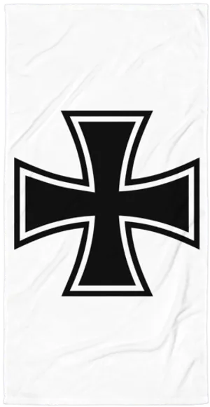 Black Cross Flag Design PNG image