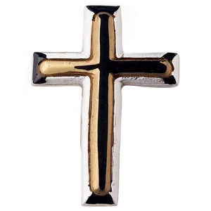 Black Cross With Halo Png Vgr PNG image
