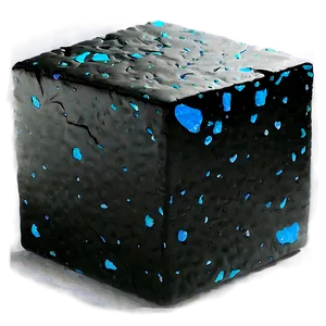 Black Cube PNG Emm
