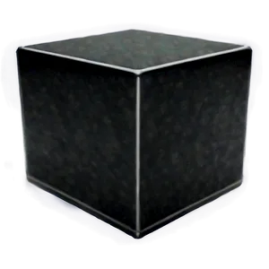 Black Cube PNG Tkl