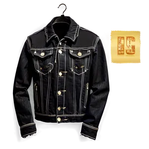 Black Denim Jacket Png 39 PNG image