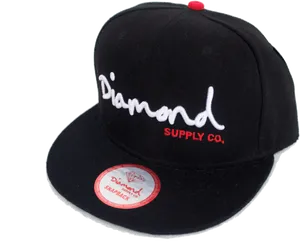 Black Diamond Supply Co Snapback Hat PNG image