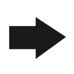 Black Directional Arrow Icon