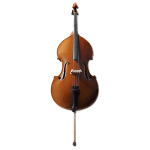 Black Double Bass PNG Upg54 PNG