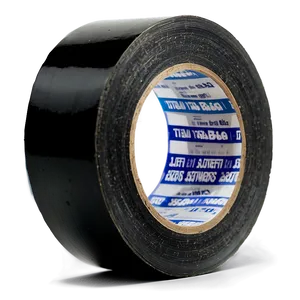 Black Double Sided Tape PNG Pro