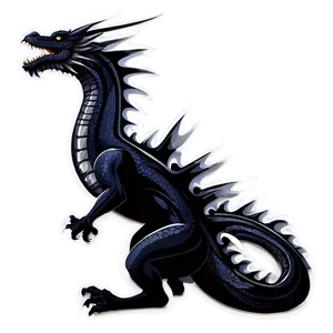 Black Dragon Vector Png 92 PNG image