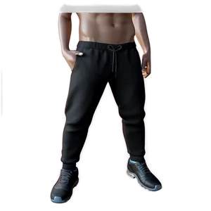 Black Drawstring Pants PNG 06212024 PNG