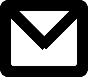 Black Email Icon Simple
