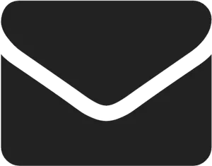 Black Envelope Icon PNG image