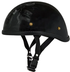 Black Equestrian Helmet PNG image