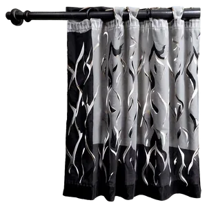 Black Fade Curtain PNG 05252024