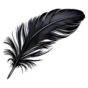 Black Feather Texture PNG 56 PNG