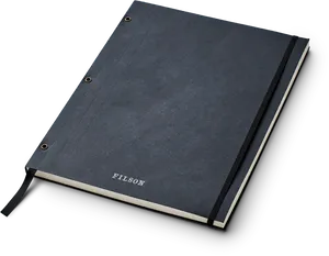 Black Filson Notebook Cover PNG image